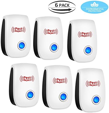 Leoker 2018 NEW Ultrasonic Pest Repeller and Insect Repellent, Ultrasonic Repellent Plug In Pest Control for Indoor And Outdoor Pest Repeller For Mice, Rats, Bugs, Spiders, Ants, Fleas, Mosquitoes