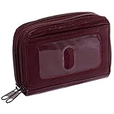 Womens Leather Mini Wallet ID Credit Cards Cash Coin Holder Case Organizer Puse