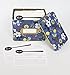 Rifle Paper Co. Capri Blue Recipe File Box With 12 Dividers and 24 Recipe Cards