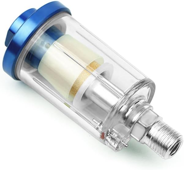 Air Compressor Water Filter with Drain Valve for Air Tool and Spray Gun ...