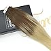 Sunny 20inch Balayage Ombre Human Hair Extensions Chocolate Brown Mixed Bleach Blonde Remy Tape in Hair Extensions Human Hair 20pcs/50g