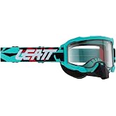 Leatt Goggle Velocity 4.5 SNX Adult (Turquoise with Clear Lens)