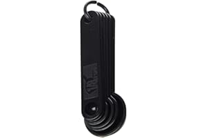 Reusable Plastic Scoops - 1 Set 6 Pcs 1/8 TSP-1 TBS Reusable Plastic ScoopsNice Processed