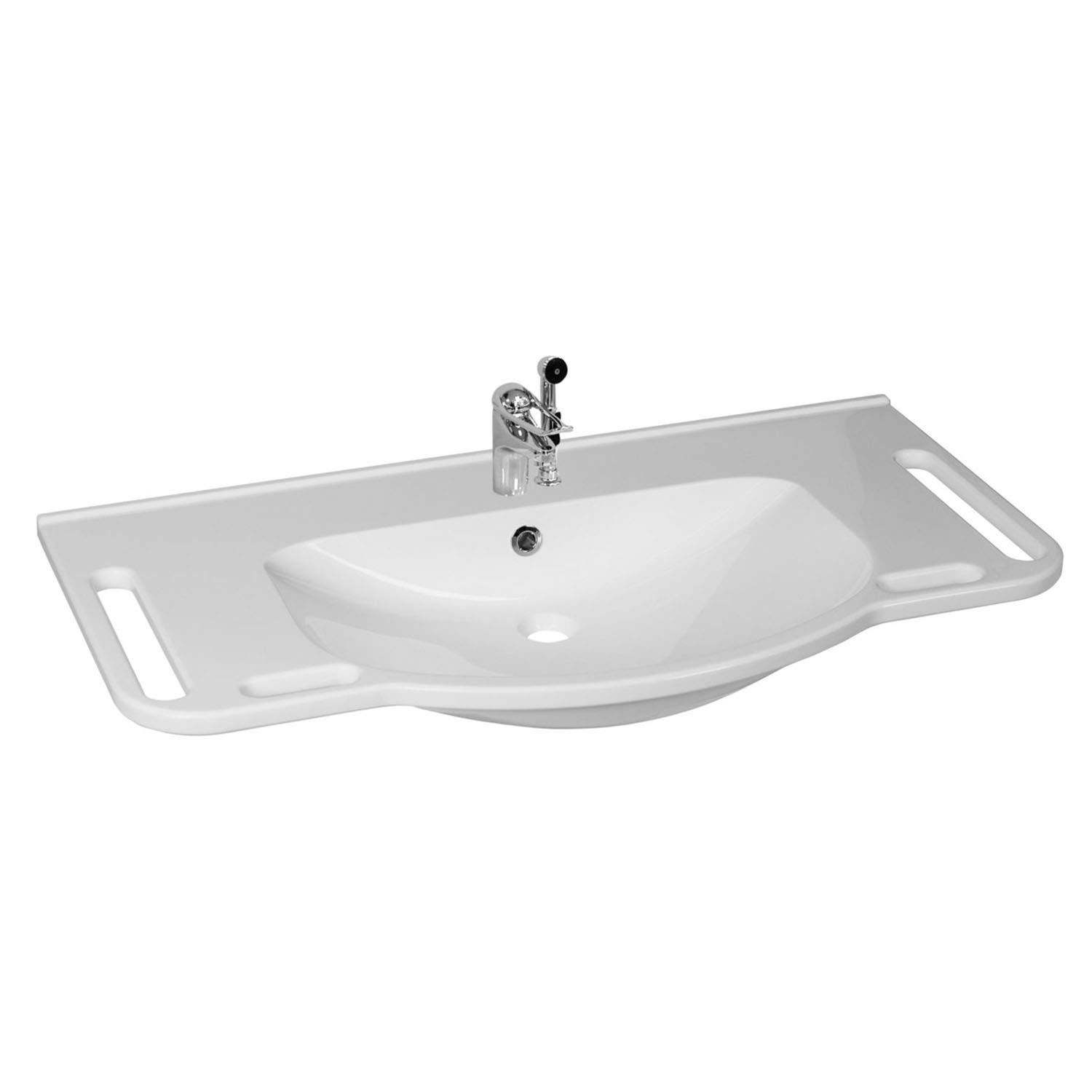 KIBOMED GTM-1002 Senioren-Waschbecken Set mit behindertengerechter