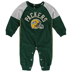 Green Bay Packers Infant Heritage Coverall … 513sG66xDRL