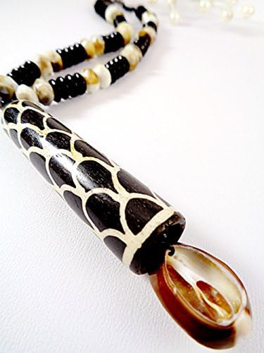 Cowrie Shell Necklace For Women- Pendant Necklace - by Joy Rocks Jewelry