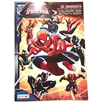 Amazon.com: Spider-Man Coloring & Activity Book (Cover Art May Vary ...