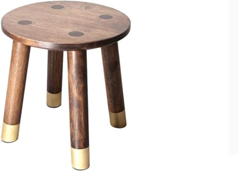 Amazon Com Homranger Solid Wood Home Small Chair Fashion Shoes Bench Bathroom Bench Rubber Wood Foot Bathing Foot Stool Living Room Seat Furniture Decor