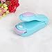 FTXJ Mini Food Home Heat Sealing Machine Impulse Sealer Seal Packing Plastic Bag (Blue)