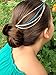 Bun Maker Hair Magic Sponge Shaper, Brown Clip, The Perfect Foam Twister for Bun Shaper for Brunette , 2 Pieces Small and Large