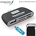 VIMVIP® 4 in 1 Micro USB Card Reader Adapter with OTG/TF/SD Smart Reader for Samsung Galaxy S6/S6 Edge/S5/S4/Mega/Note 4/3/2/Nokia Lumia, etc