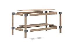 Heavyweight 2' x 4' Do-It-Yourself Workbench Kit,Gray