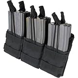 Condor Triple Stacker Mag Pouch Black