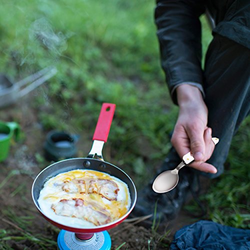 1 Orblue+Camping+Utensils+Stainless+Steel+Backpacking