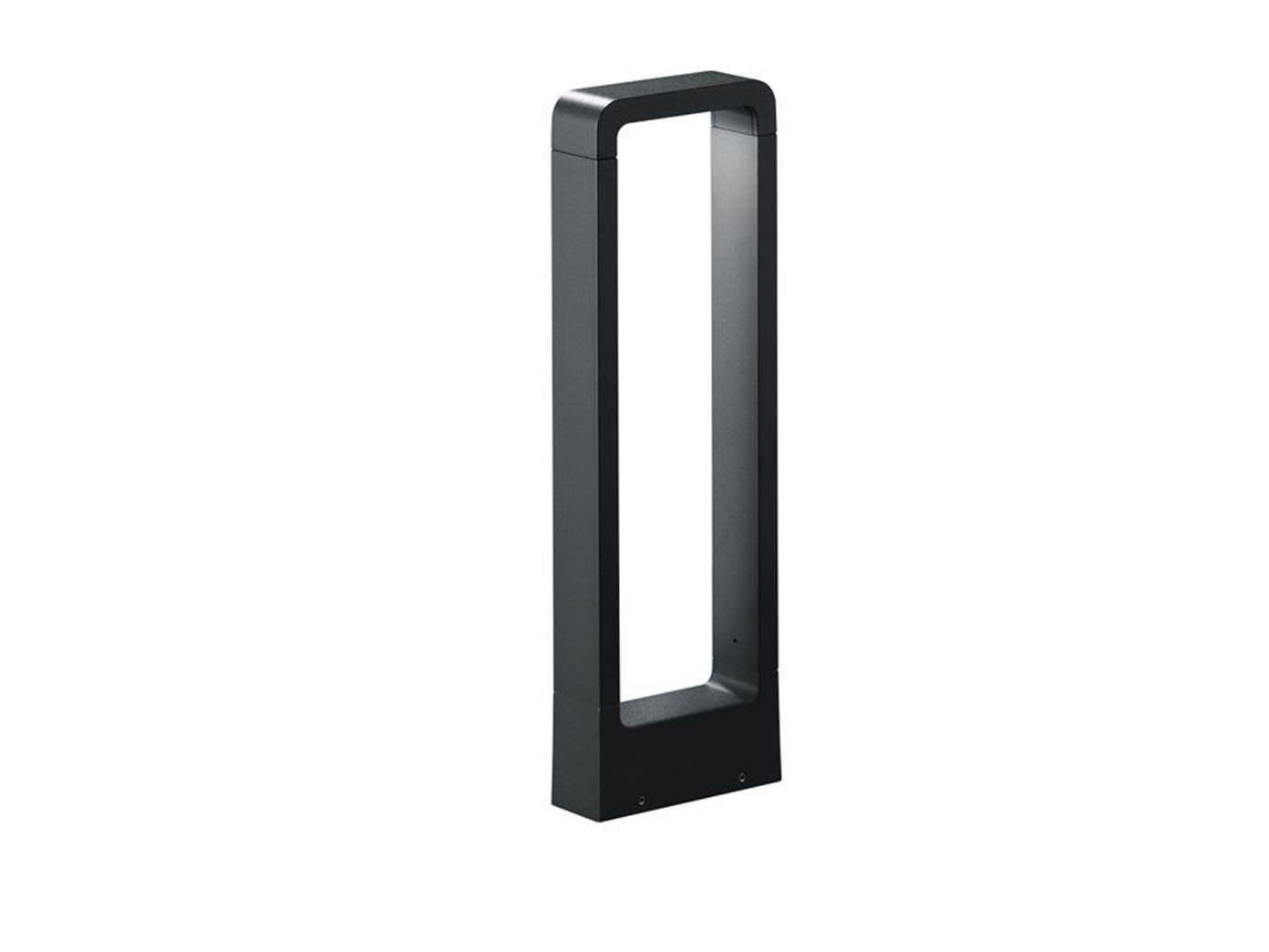 Trio Reno LED Post Light, Metal, Dark Grey, Small — image 1