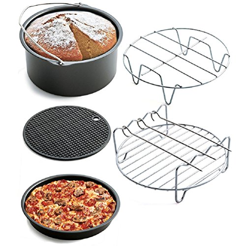 Click Here to See More Images Air Fryer Accessories, Coerni Upgrade Air Fryers Universal Set of 5