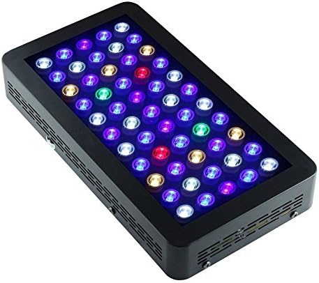 MAGIOVEÃ'Â® Led Aquarium Lighting 165W Dimmable Full Spectrum for Coral, Fish Tank &amp; Reef Aquarium (White) by MAGIOVE