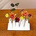 Chive - Pooley 2, Ceramic Flower Vase, 8-Tube Shape (White)