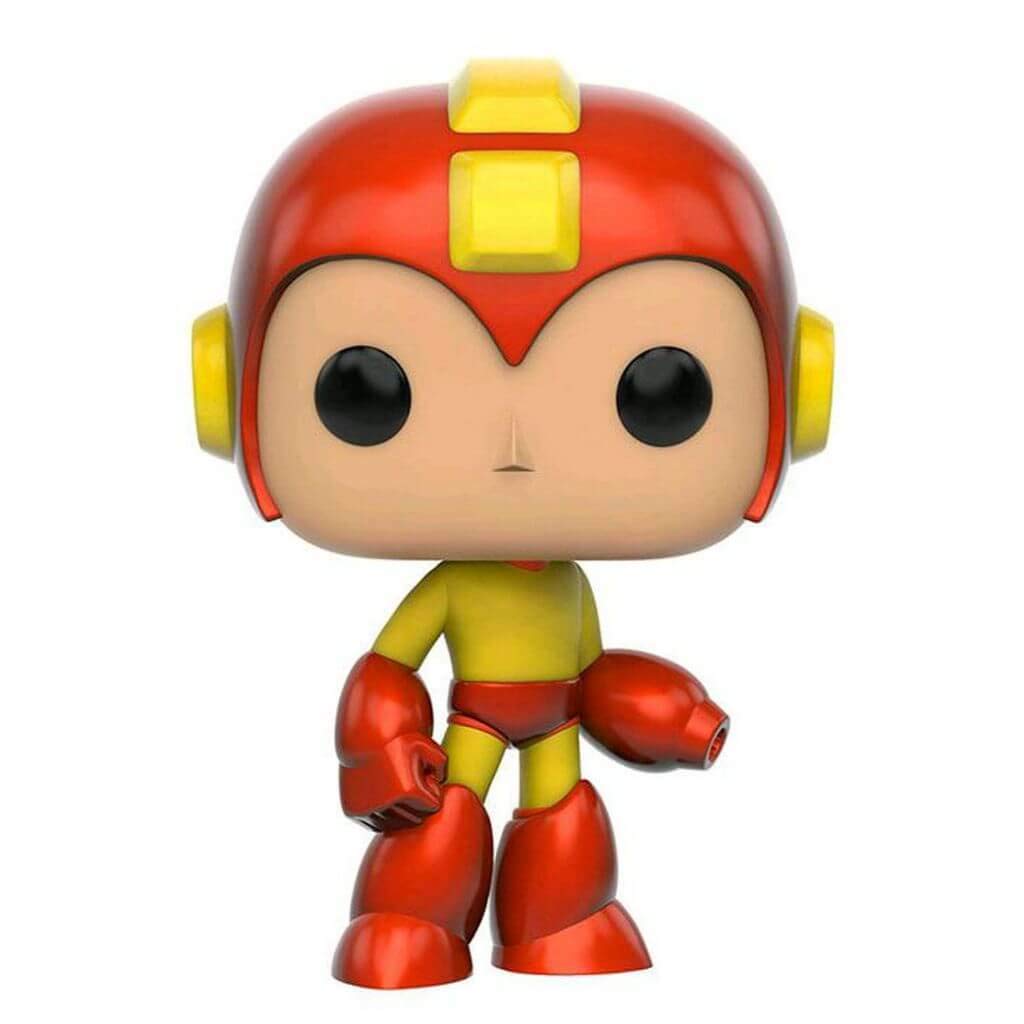 Funko Pop Games Mega Man Fire Storm Exclusive Variant Vinyl Figure by Megaman