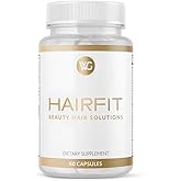 HAIRFIT Vitamins. Best Hair Growth Vitamins with Biotin for Stronger Hair. Potent Blend of Vitamins, Herbs & Amino Acids to Encourage Stronger, Thicker & Longer Hair for Men and Women