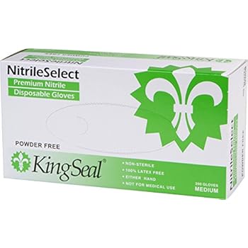 Amazon.com: Gripstrong White Nitrile Powder Free, Latex