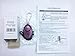 Metalic Purple Mini Loud Personal Staff Panic Rape Attack Safety Security Keyring Keychain Alarm with Torch 140DB