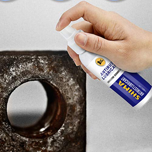 MIS1950s Metal Surface Clean Anti-Rust Lubricant Chrome Paint Car Maintenance Iron Powder (Multicolor)