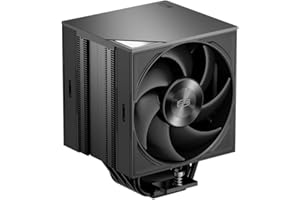 PCCOOLER CPU Cooler, 7 Heat Pipes AGHP Technology, Dual 120mm PWM Fans, 1550RPM Speed, for AMD:AM4 AM5/Intel LGA 1700/1150/11