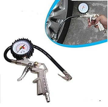 Coche neumático calibrador de presión de los neumáticos ...