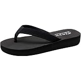 FAEXUM Flip Flops For Women Dressy Bathroom Beach Pool Non-Slip Soft Straps | Sandal Oplatform Open Round Toe Soft Shower Shoes