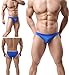 YuKaiChen Men's Briefs Underwear Low Rise Sexy Ice Silk Bikini Briefs 6 Pack Mixed Color US M+(Tag CN 2XL)
