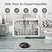 DEIK Robot Vacuum Cleaner with Schedule Cleaning, Self-Charging, Anti-Drop & Anti-Collision, HEPA Filter, 5 Cleaning Modes for Pet Hair, Hard Floor & Thin Carpet