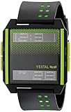 Vestal Unisex DIG034 Digichord Digital Display Quartz Black Watch