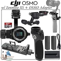 DJI Zenmuse X5 (Lens Excluded) & X5 OSMO Adapter & OSMO Handle Bundle