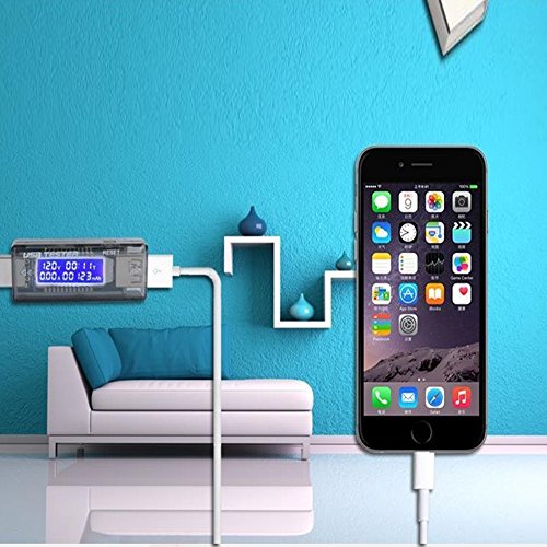 Accreate Multi-function USB Phone Charger HD Display Digital Voltmeter Detector Power Ammeter Measurement Tool