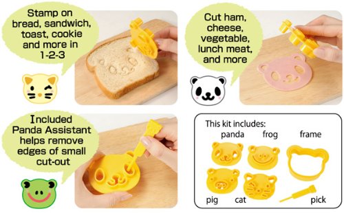 CuteZCute Animal Friends Food Deco Cutter and Stamp Kit 3 CuteZCute Animal Friends Food Deco Cutter and Stamp Kit - Image 4