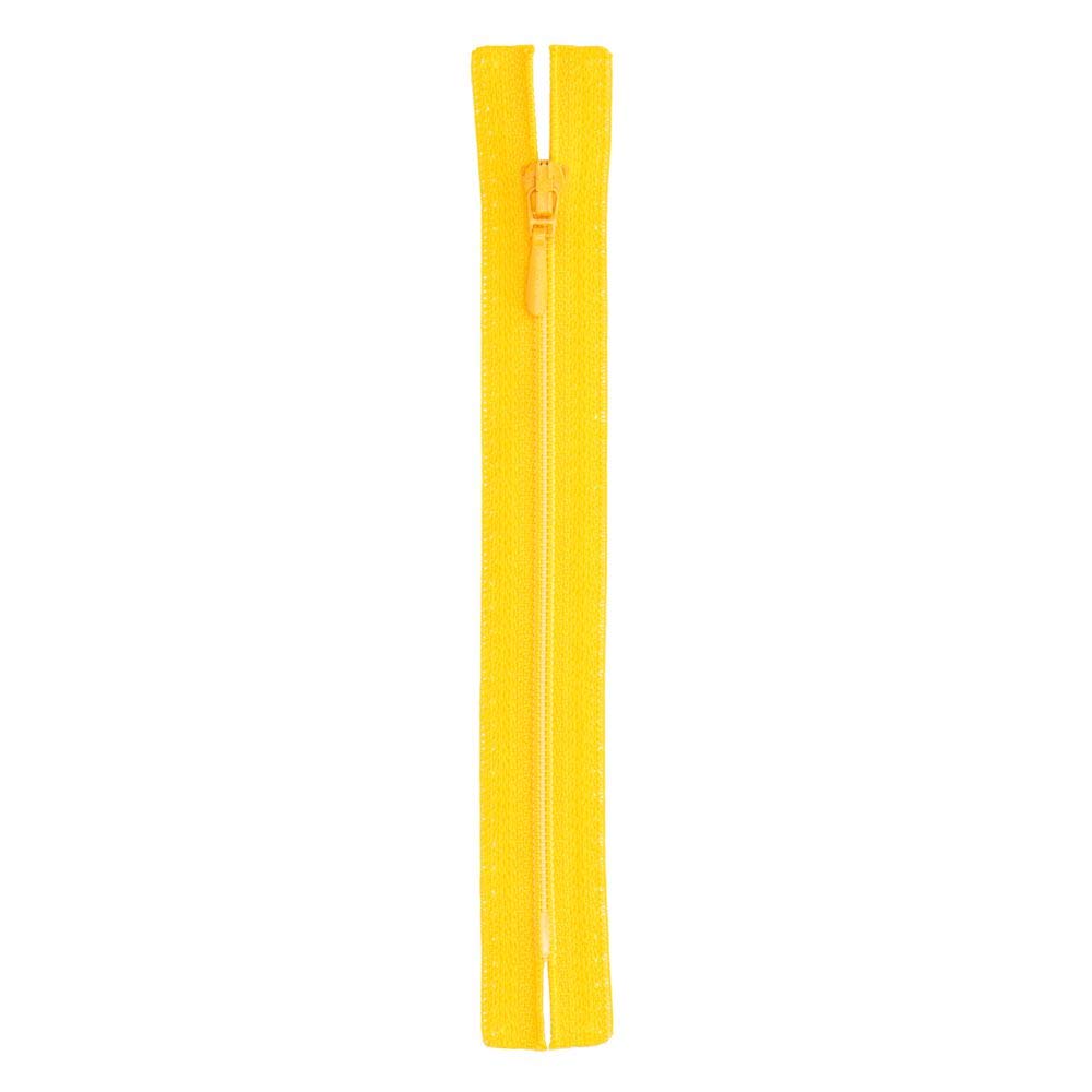 Opti Zip Closure, 100% Polyester, 00645 Yellow, 50 cm