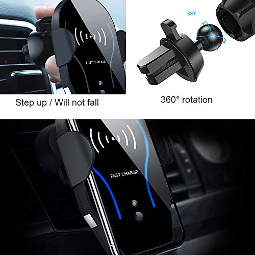 image for BLIENCE Car Phone Mount Stand Air Vent Auto Clamping Cell Phone Holder