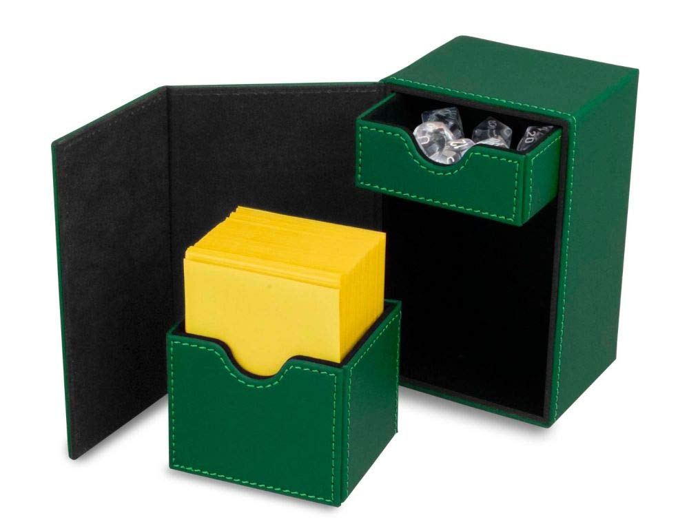 Card Supplies Deck Vault LX - 80 Green Standard Deck Box