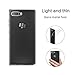 BlackBerry KEY2 Case, TOPTJ [FUSION] Crystal Clear PC Back TPU Bumper [Drop Protection/Shock Absorption Technology] Protective Cover for BlackBerry KEY2(Transparent)