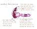 Adult S-ex Toys for Couples - Vibrating Delay Ring - Prolong S-exual Life Time - Massage Vibrating C-ock Ring - Stretchy P-enis Ring - Stimulation C-litoris for Women