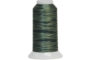 Superior Threads Fantastico 2-Ply 40-Weight High Strength Polyester Embroidery Quilting Sewing Thread - 2,000 yard Cone (#5014 Pine Valley)