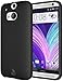 HTC One M8 Case - Diztronic Matte Back Flexible TPU Case for HTC One M8 (2014) - Matte Black