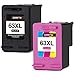 CMTOP 63XL Ink Cartridges Replacement for HP 63XL 63 XL Ink, 1 Black 1 Tri-Color High Yield, for HP Envy 4520 4516 HP OfficeJet 4650 3830 1112 3833 4655 5255 HP DeskJet 3633 3634 2132 3632 3630 3636