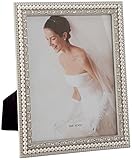 Daphne White Pearl 8x10 Picture Frame
