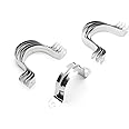 Jersvimc 10-Pack 2 Inch Stainless Steel Conduit Clamps - Heavy Duty U-Bracket For Pipes