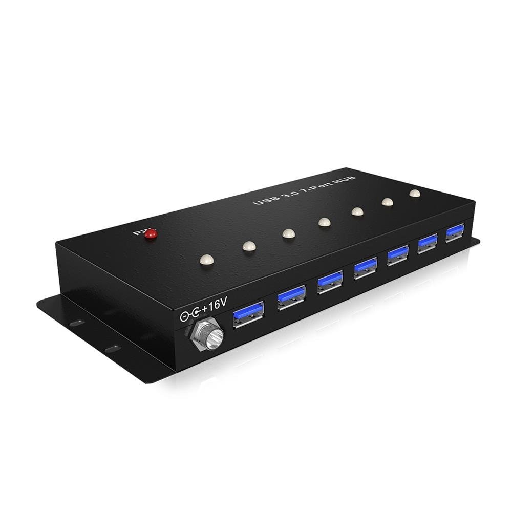 Icybox IB-AC677 Industry 7 Port USB 3.0 Hub