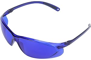 SUNGOOYUE Golf Finding Glasses, UV Coated Lenses for Easy Ball Spotting with Blue Contrast Effect, Suitable for Most Prescrip