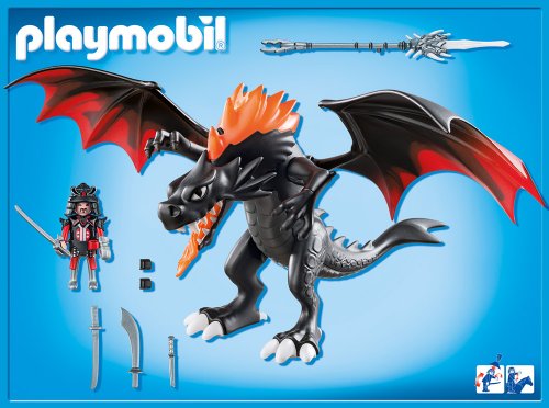 PLAYMOBIL 5482 - Riesen-Kampfdrache mit Feuer-LEDs – Bild 4