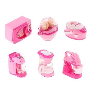 Toygogo 6 Pedazos Set de Utensilio Juguetes de Cocina Simulación ...